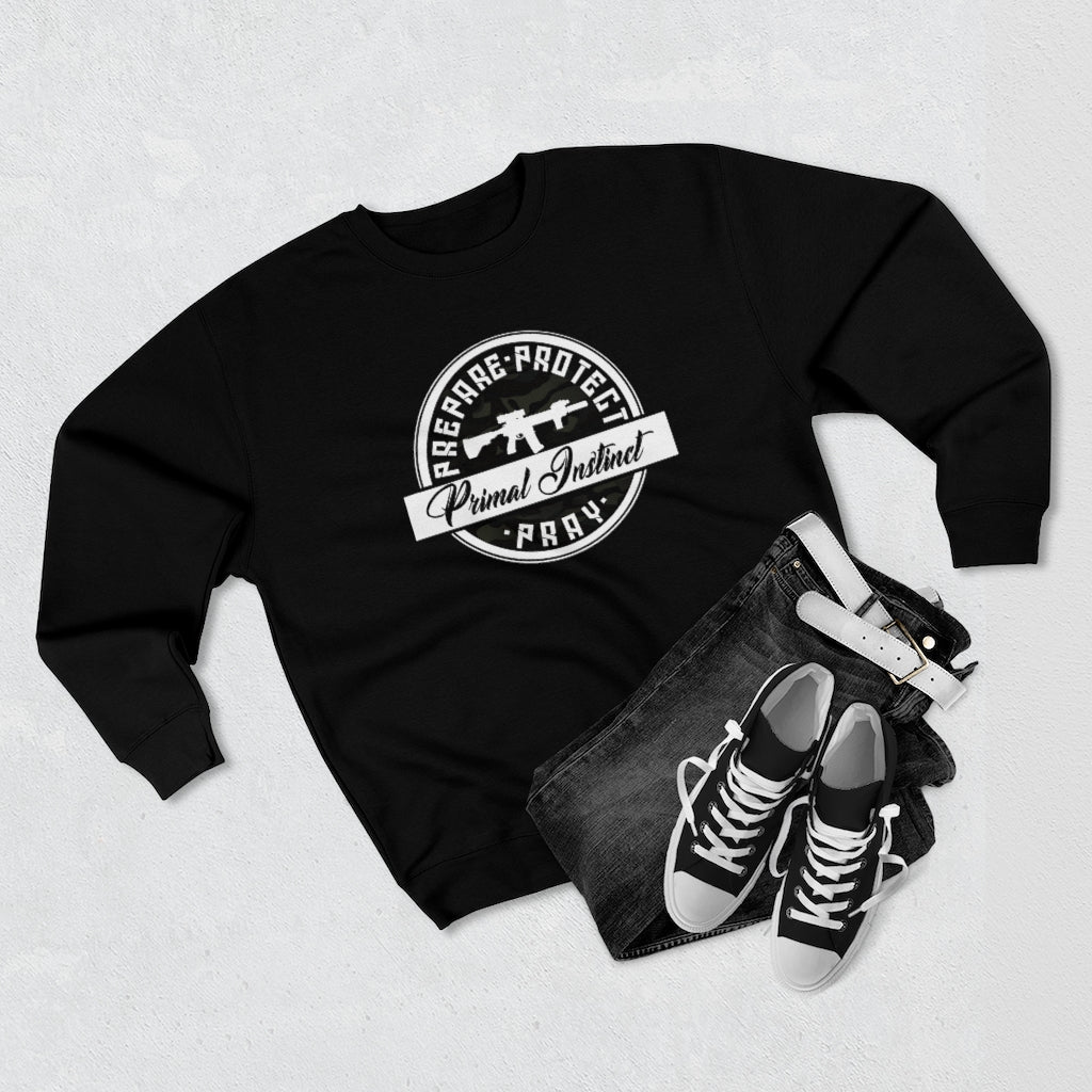 Primal Instinct Badge Crewneck