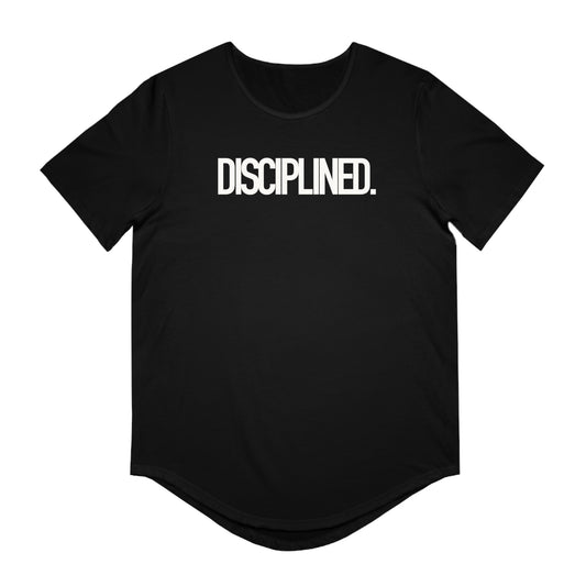 Disciplined Drop Bottom Tee