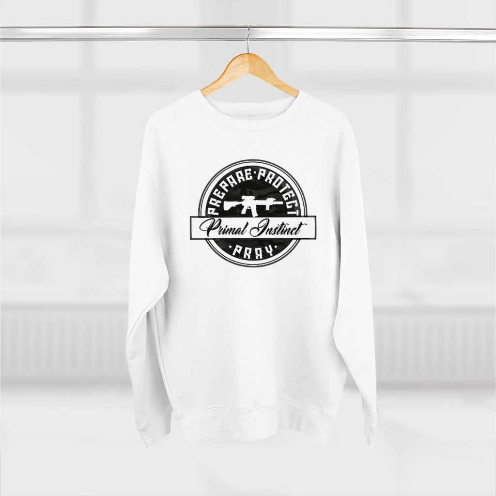 Primal Instinct Badge Crewneck