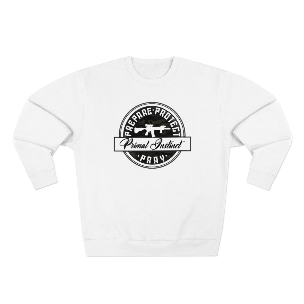 Primal Instinct Badge Crewneck