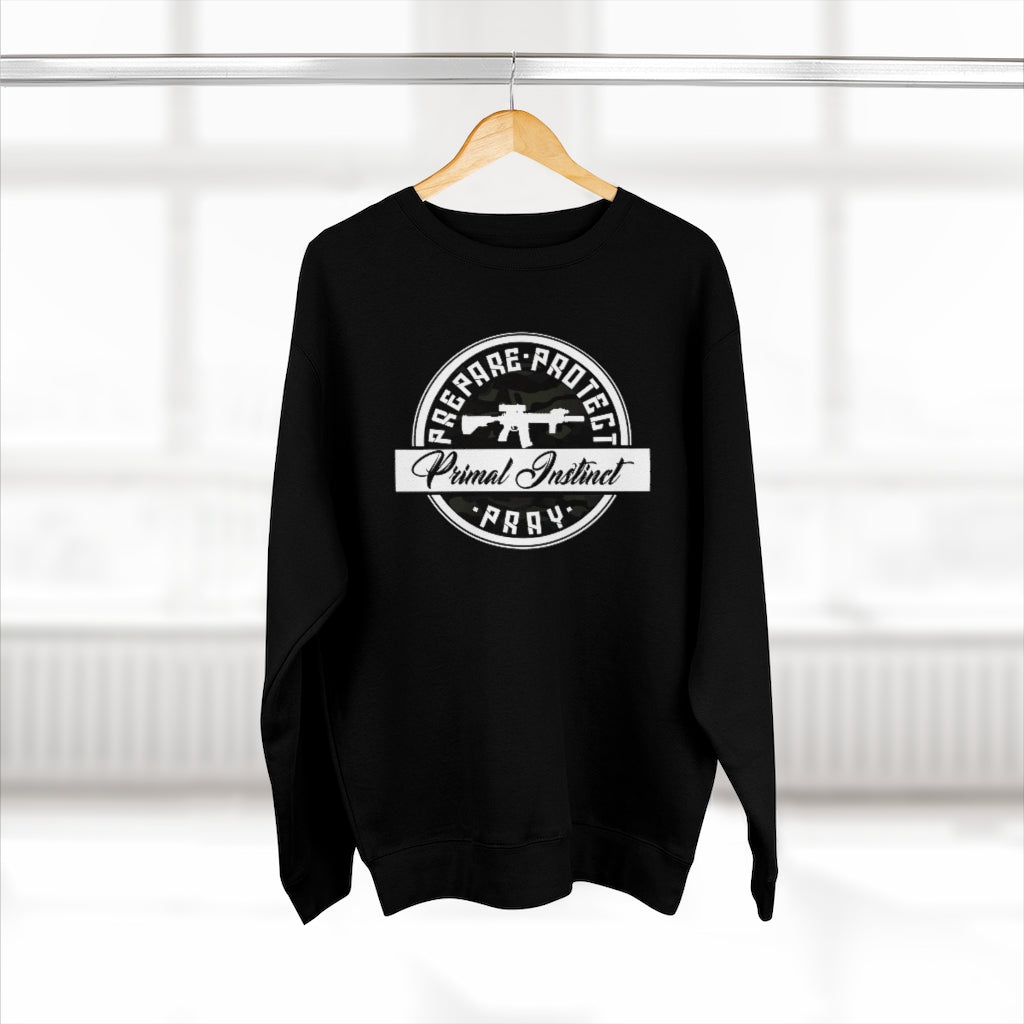 Primal Instinct Badge Crewneck