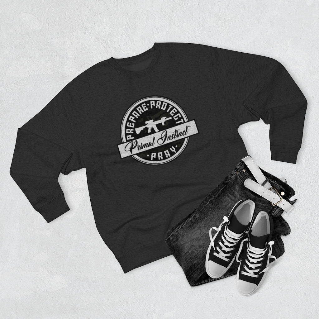 Primal Instinct Badge Crewneck