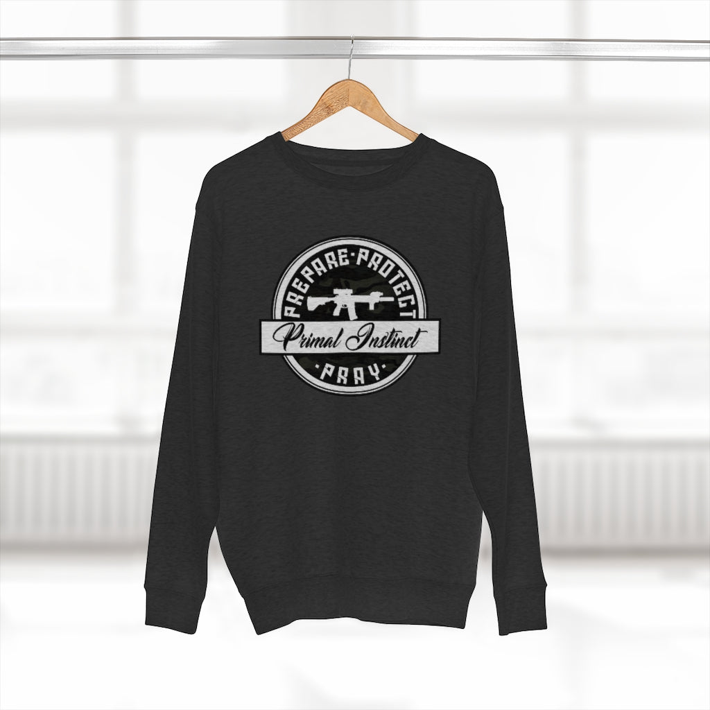 Primal Instinct Badge Crewneck